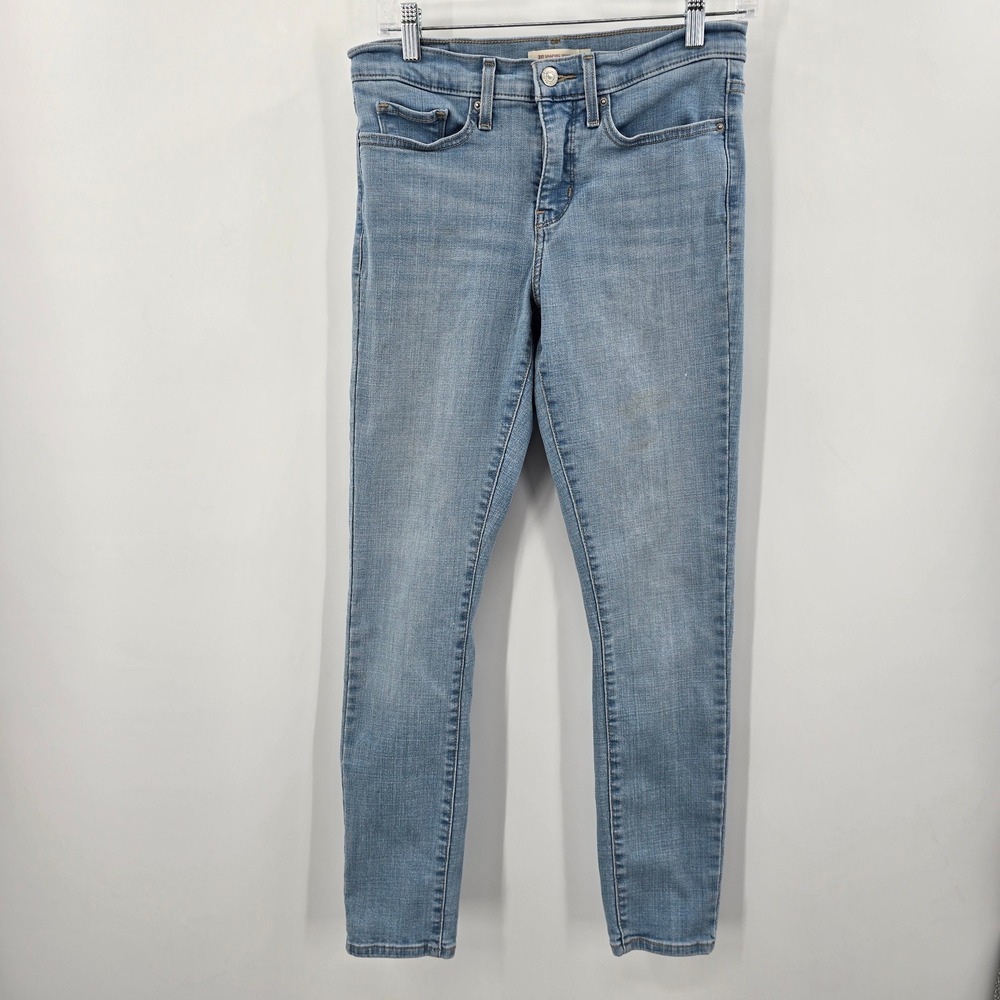 Levis 311 Shaping Skinny Jeans Womens 28 Light Wash Blue Denim 19626-0000